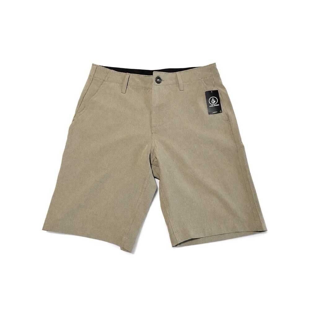 Volcom Kerosene Hybrid Shorts Stretch KHAKI Surf & Turf A32116V3 Men's Size 28